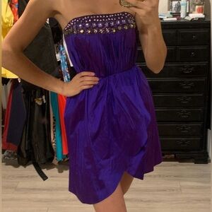Royal Purple BG Haute Cocktail Dress Size 4
